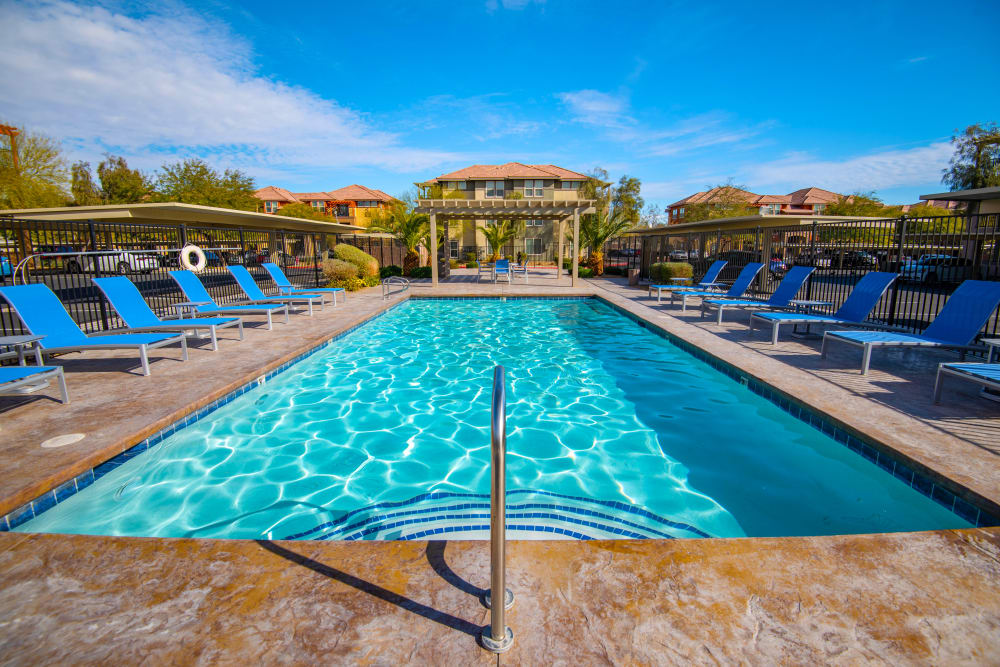 Swimming Pool at Norterra Canyon Apartments in North Las Vegas, Nevada