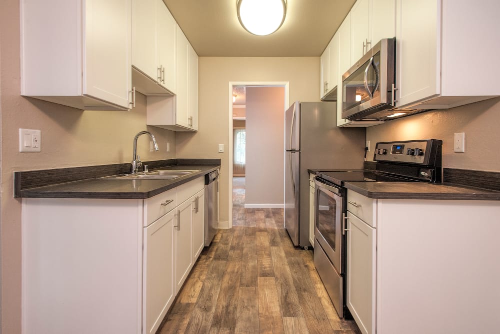 Additional kitchen view at Villa Palms Apartment Homes in Livermore, California
