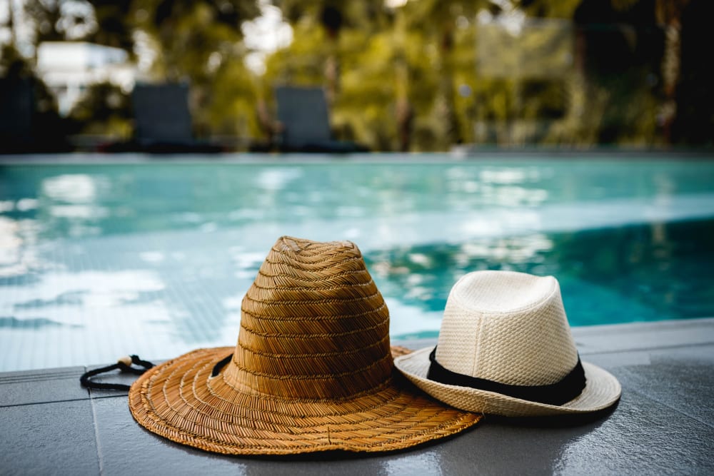 Outdoor Oasis at The Beacon at Pfluger Farm in Pflugerville, Texas