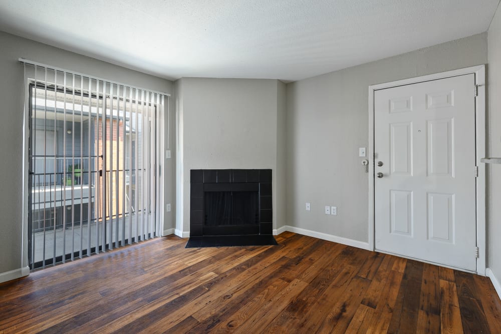 Spacious floor plan at Windmill Terrace in Bedford, Texas