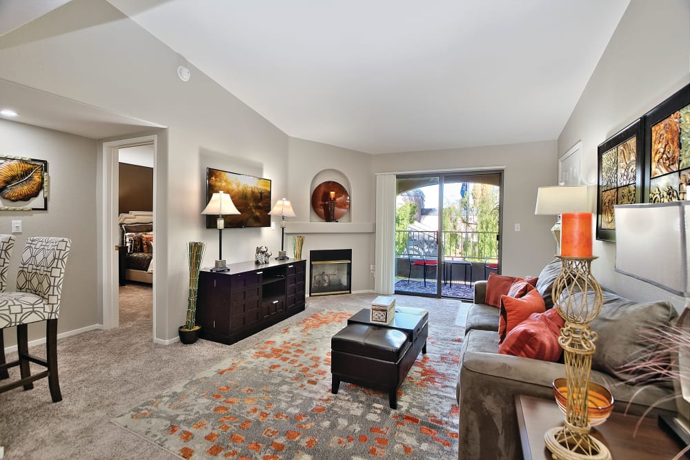 Spacious Living Room at Cielo Apartment Homes in Henderson, Nevada