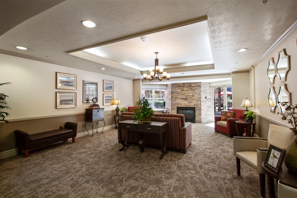 Living room of Truewood by Merrill, Cottonwood Heights in Cottonwood Heights, Utah
