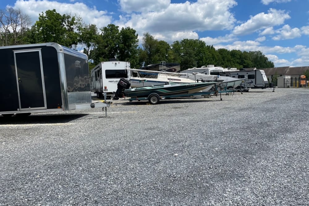 Boat storage available at Storage World in Sinking Spring, Pennsylvania