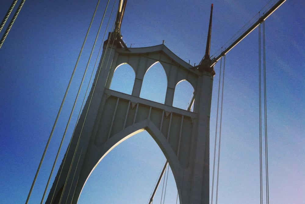 Bridge in Portland, Oregon near Marvel 29