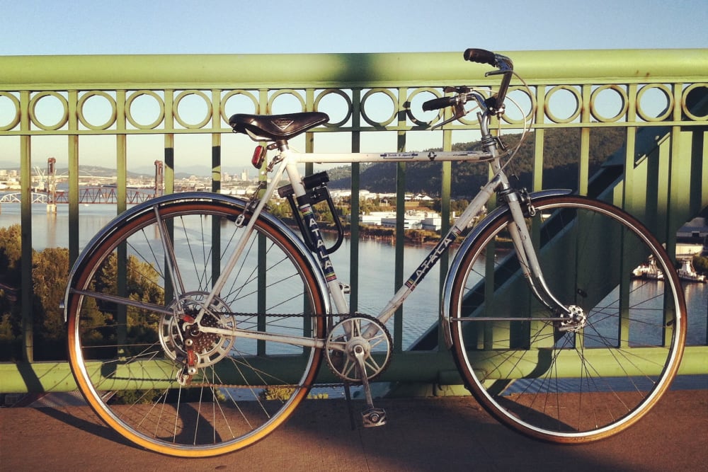 Bike near Marvel 29 in Portland, Oregon