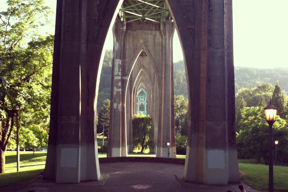 Bridge near Marvel 29 in Portland, Oregon