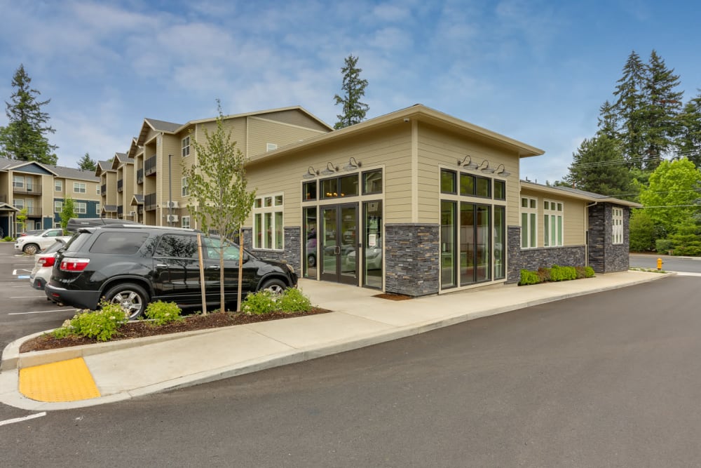 Community Clubhouse Exterior at Haven Hills in Vancouver, Washington