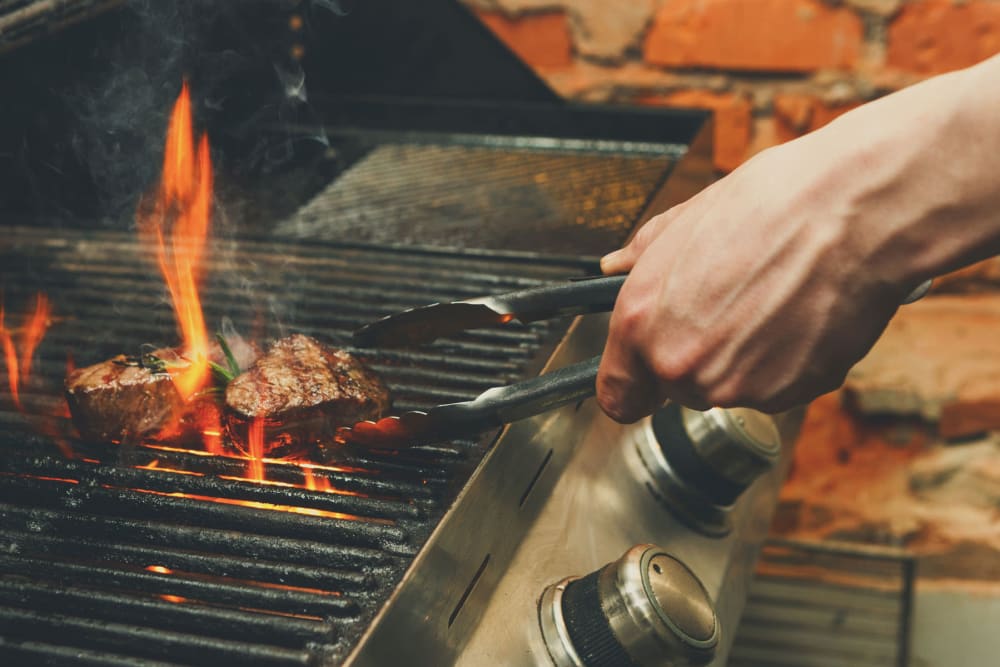 BBQ grill at Peralta Vista in Mesa, Arizona