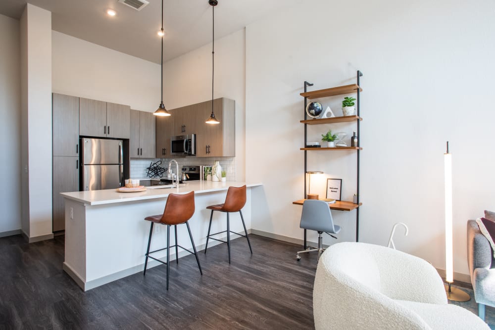 Open, spacious floor plan at Marq Iliff Station in Aurora, Colorado