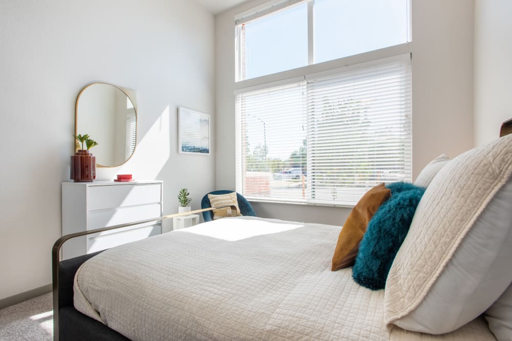 Spacious bedroom at Marq Iliff Station in Aurora, Colorado