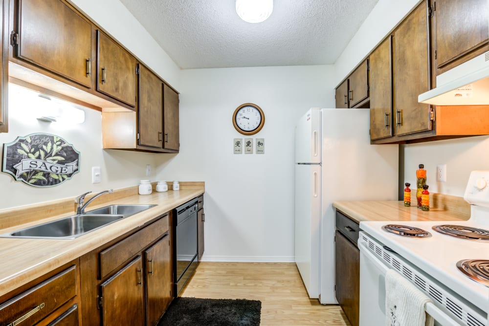 Standard Kitchen Package at Village Green Apartments in Evansville, IN