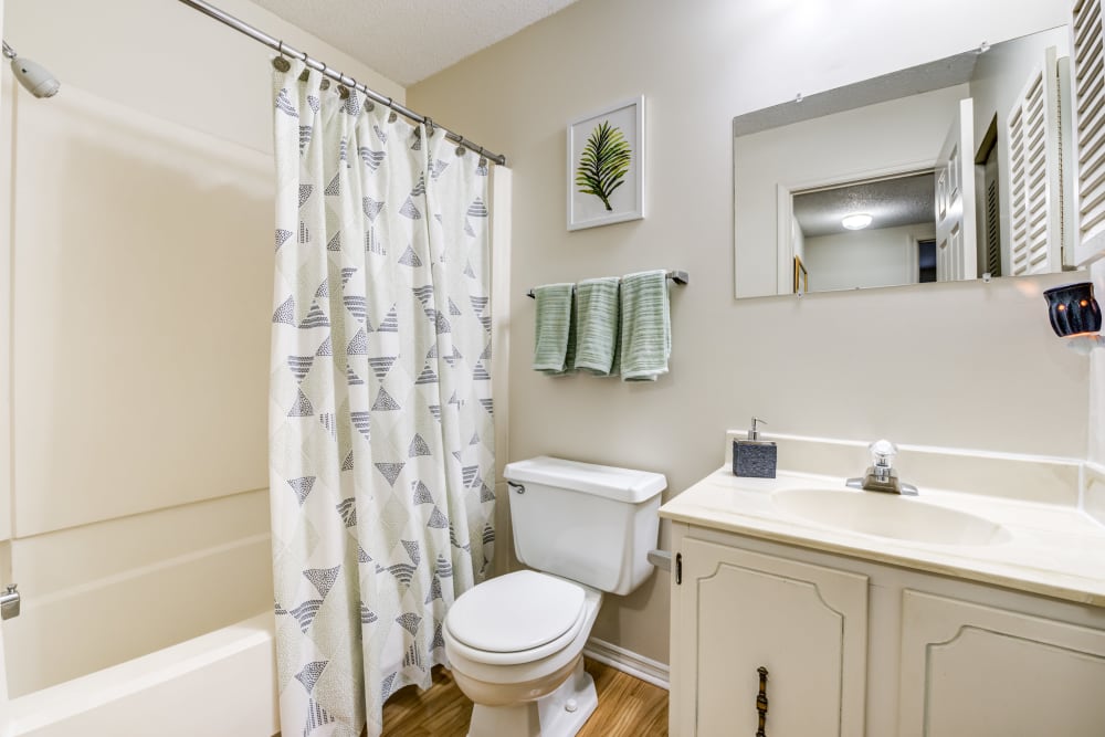 Standard Bathroom Package at Village Green Apartments in Evansville, IN