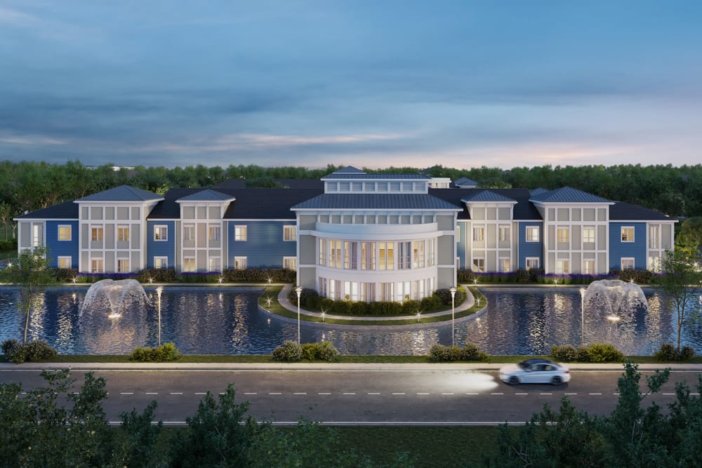 External photo rendering of The Meridian at Brandon in Tampa, Florida