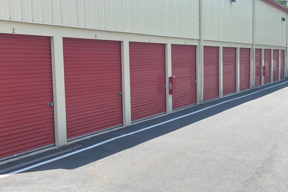 outdoor units at Storage World in Reading, Pennsylvania