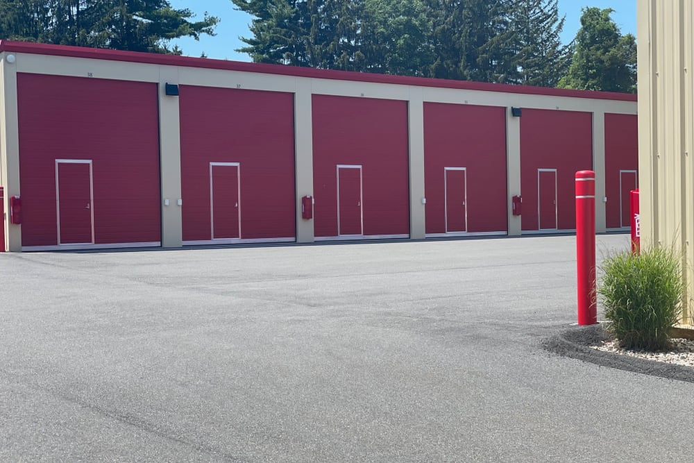 A variety of units available at Storage World in Reading, Pennsylvania