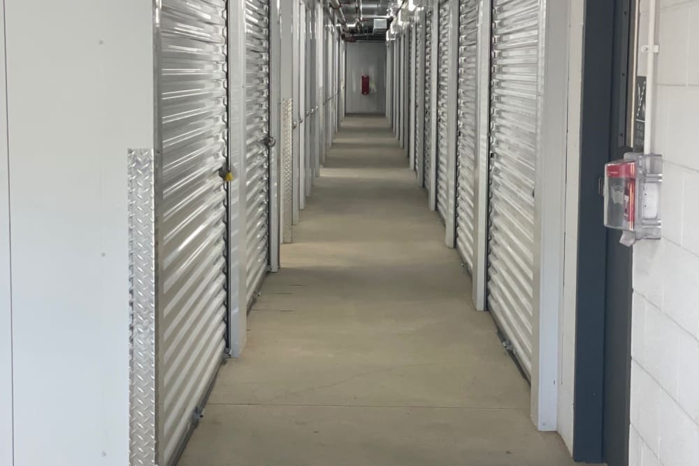 Clean storage facility at Storage World in Reading, Pennsylvania