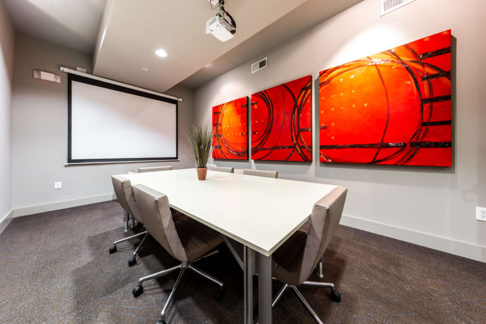 Conference room at The Marquis of State Thomas in Dallas, Texas