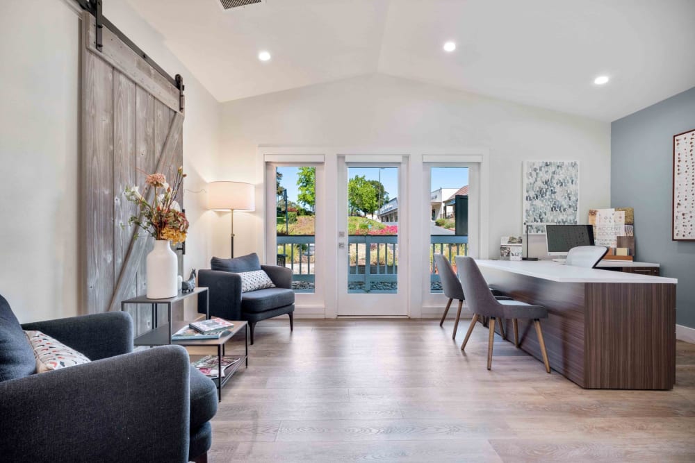 Leasing office at Haven Martinez in Martinez, California