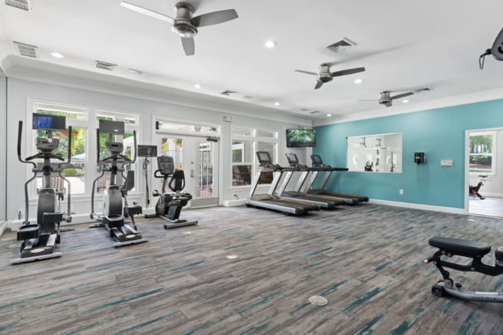 Fitness center at Marquis on Cary Parkway