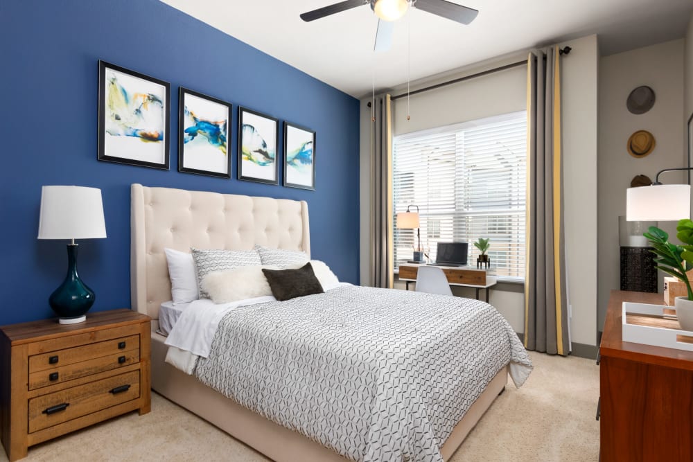 Bedroom at The Abbey at Northpoint | Apartments in Spring, Texas