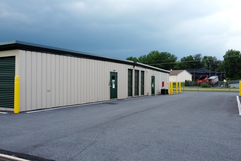 Fenced-in facility at Storage World in Sinking Spring, Pennsylvania