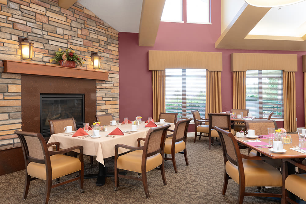 Dining of Touchmark on Saddle Drive in Helena, Montana