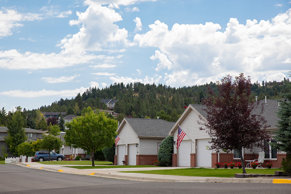 Homes of Touchmark on Saddle Drive in Helena, Montana