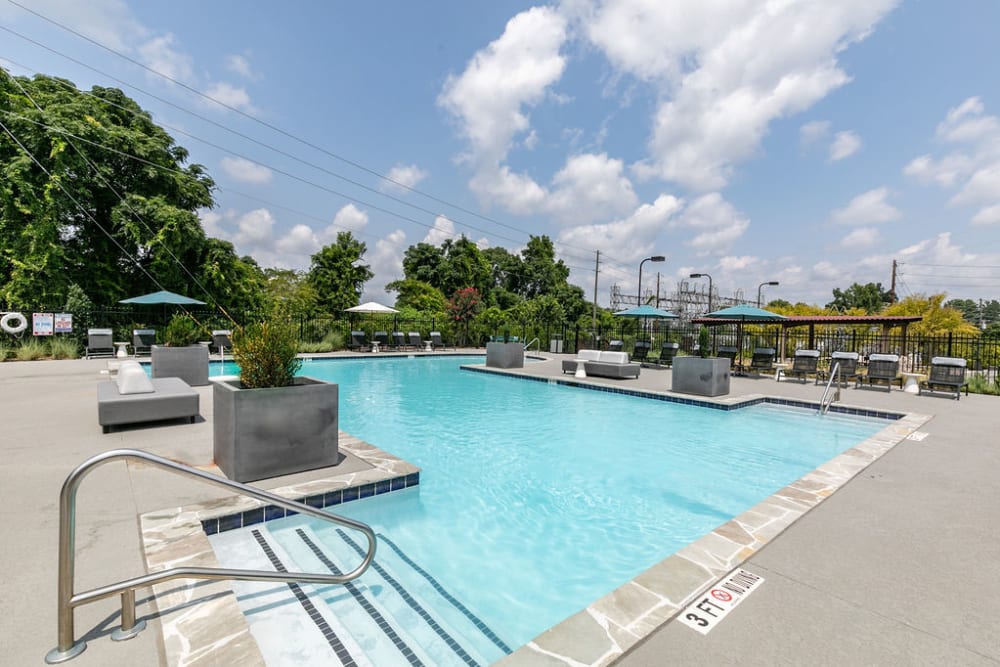 Swimming pool at Lofts at Riverwalk in Columbus, Georgia