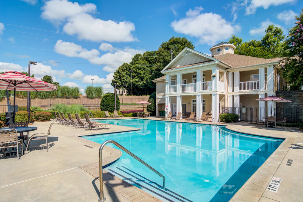 Sparkling Swimming Pool at Beechwood Pines in Athens, GA