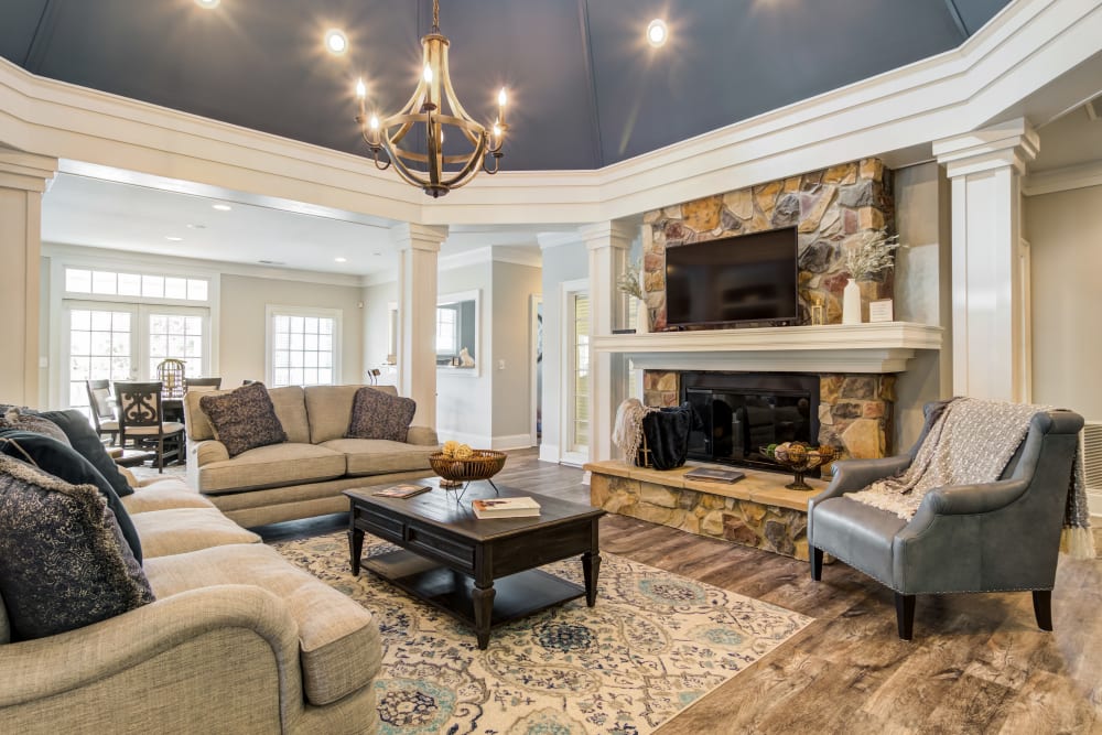 Beautifully remodeled clubhouse at Beechwood Pines in Athens, GA