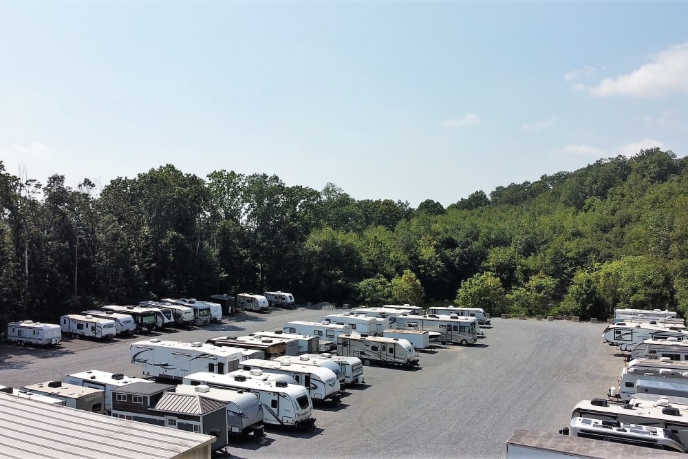 RV and boat storage available at Storage World in Sinking Spring, Pennsylvania. 