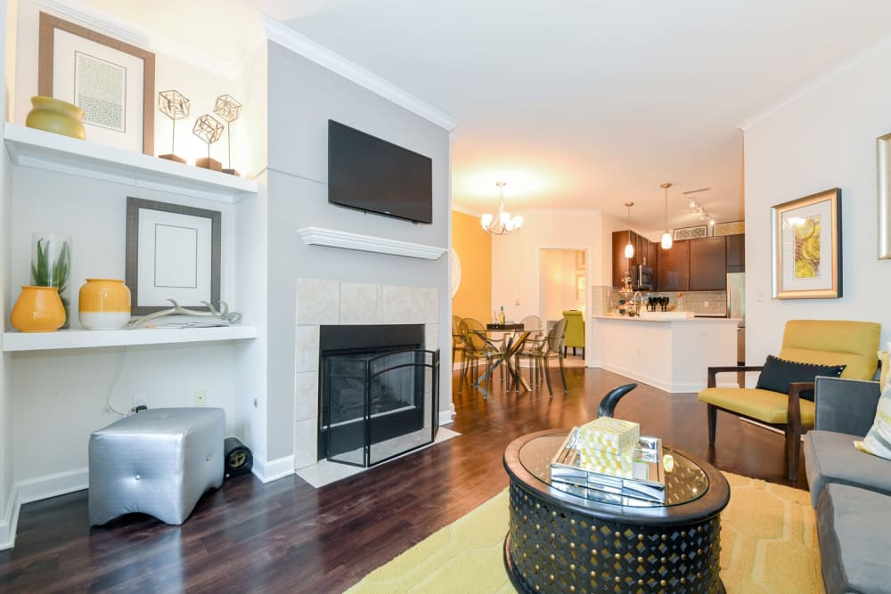 Beautiful interior of a home at Reserve at Wauwatosa Village in Wauwatosa, Wisconsin