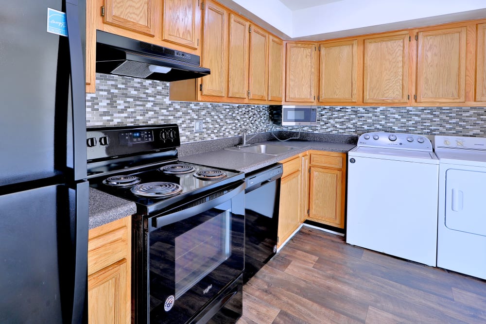 Kitchen at The Townhomes at Diamond Ridge in Baltimore, Maryland