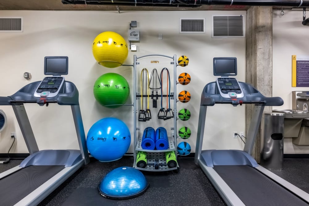 Fitness center at Anthem on 12th in Seattle, Washington