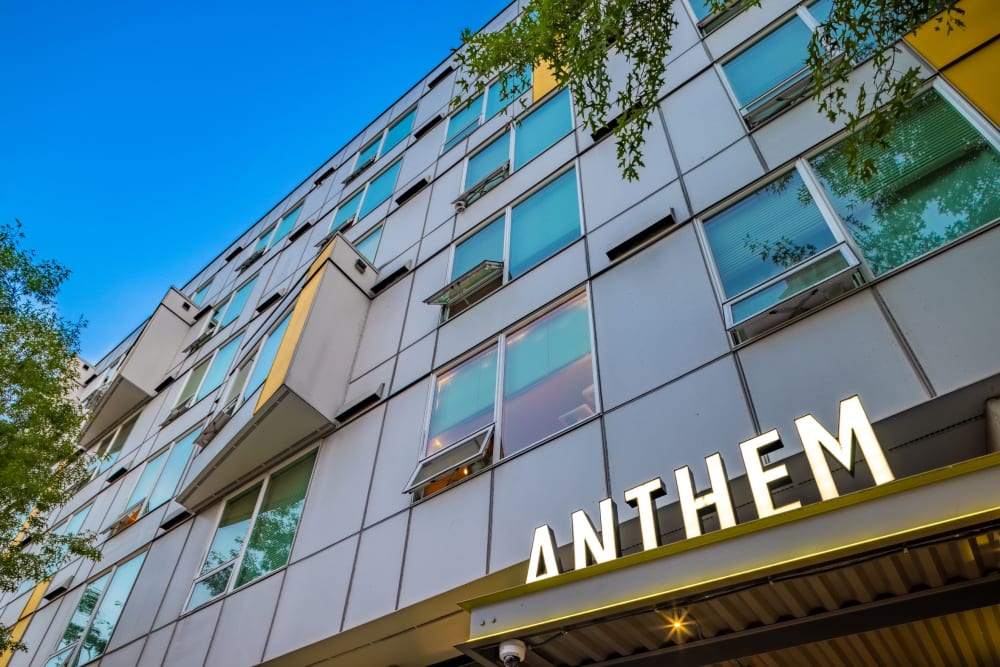 Exterior of Anthem on 12th in Seattle, Washington
