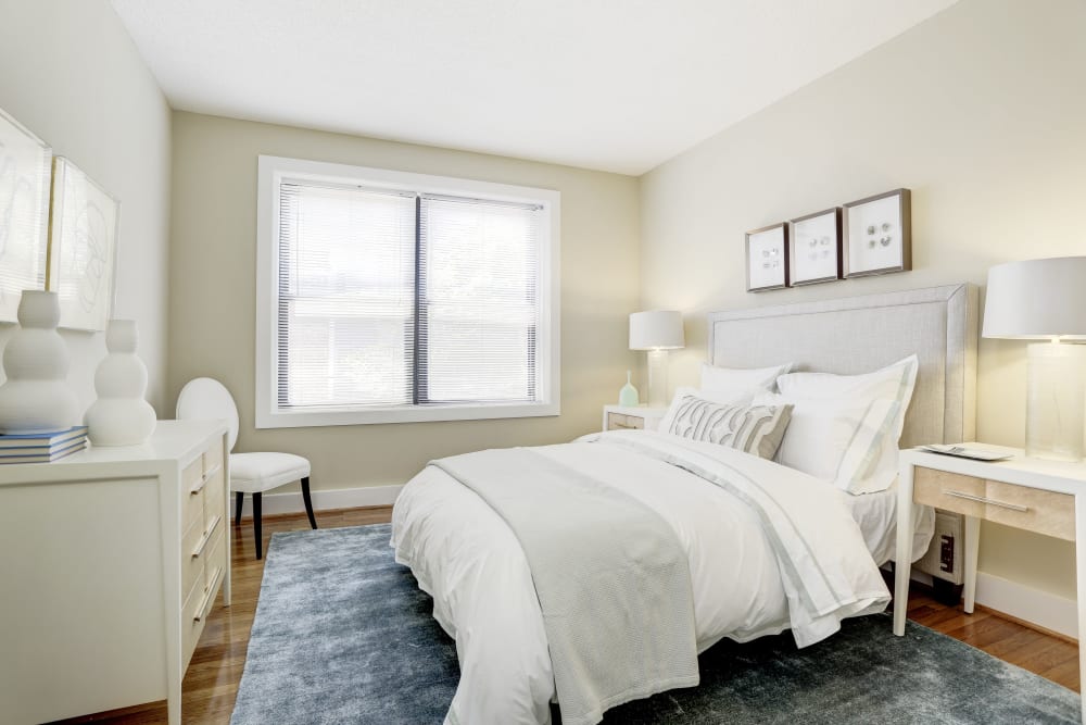 a bright bedroom at The Shelby in Washington, District of Columbia