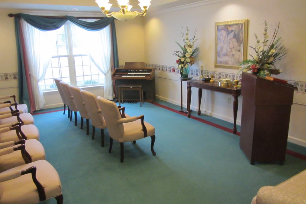 Chapel at Liberty Arms Assisted Living in Youngstown, Ohio
