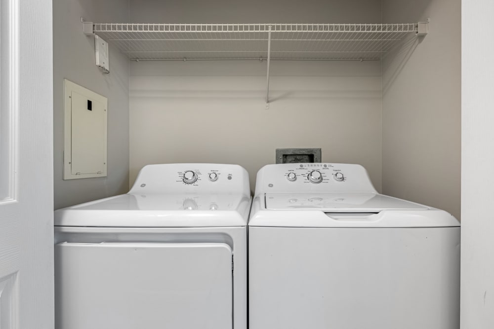 washer and dryer at Marq on Ponce in Atlanta, Georgia