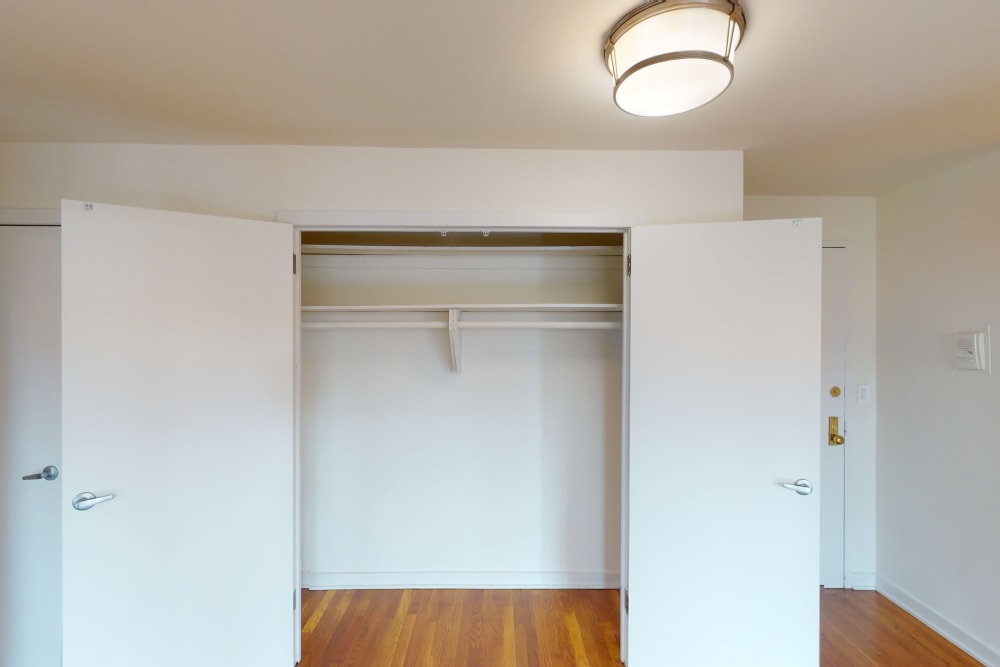 Large closet for tons of extra storage space at Eastgold NYC in New York, New York