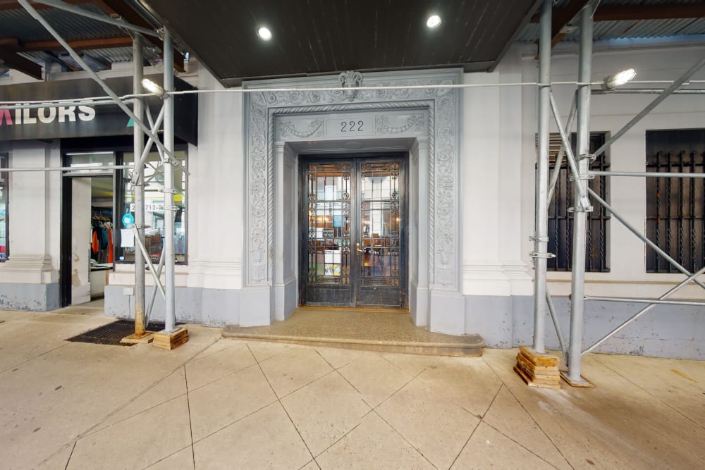 Front entrance with some construction going on around it at Eastgold NYC in New York, New York