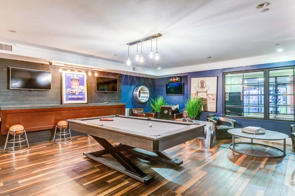 modern clubhouse at Bradlee Danvers in Danvers, Massachusetts