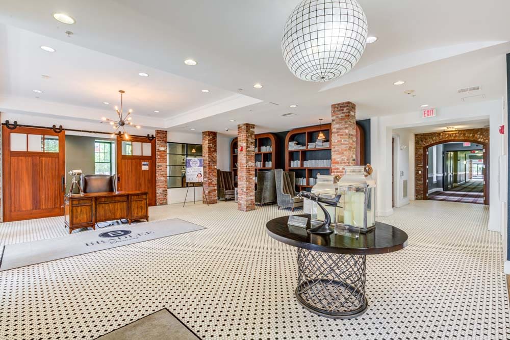leasing office at Bradlee Danvers in Danvers, Massachusetts