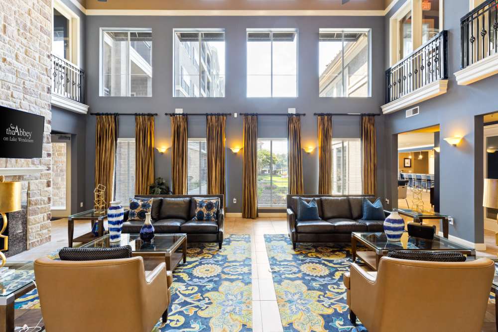 Clubhouse at The Abbey on Lake Wyndemere in The Woodlands, Texas