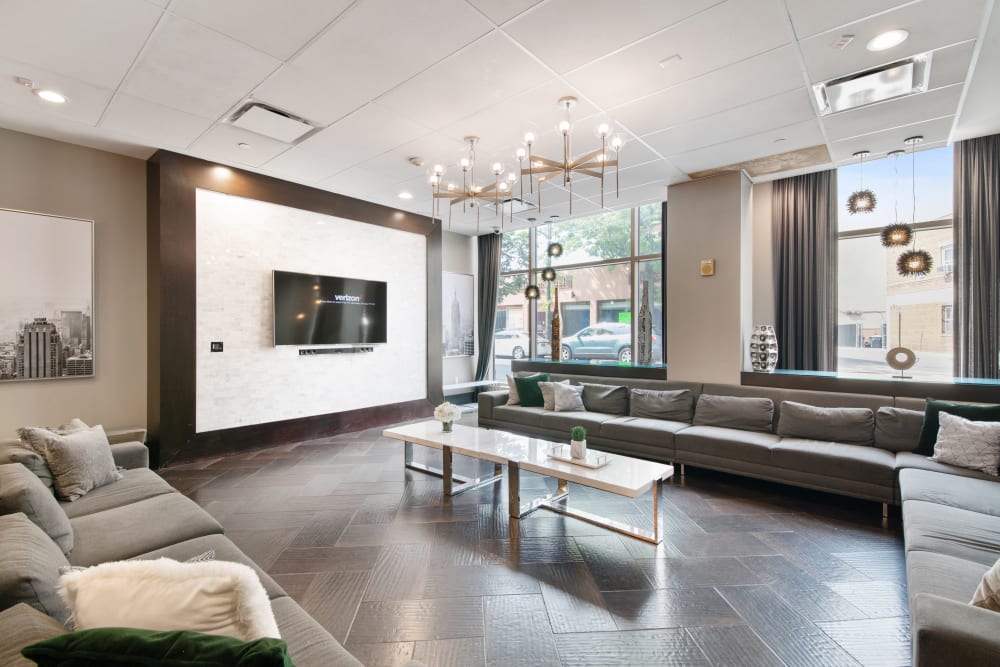 Couches in Clubhouse at Skyline New Rochelle in New Rochelle, New York