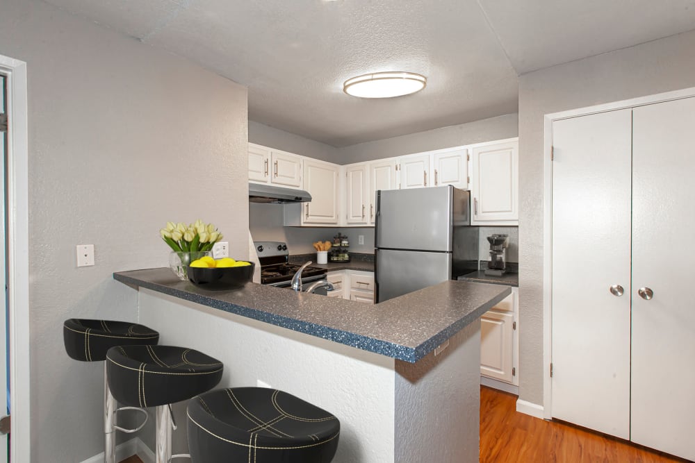 White Renovated Kitchen