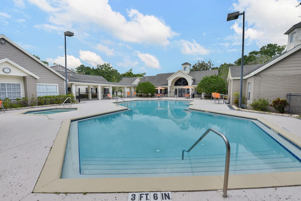 Swimming pool at Promenade Apartment Homes in Winter Garden, Florida