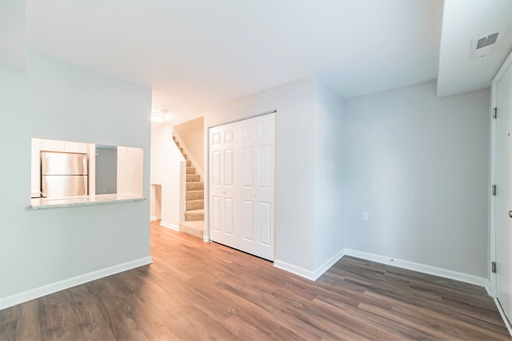 Dining room at Beacon Pointe Apartments & Townhomes in Sparrows Point, Maryland