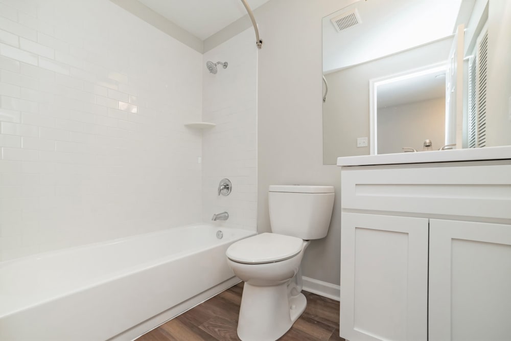 Bathroom at Beacon Pointe Apartments & Townhomes in Sparrows Point, Maryland