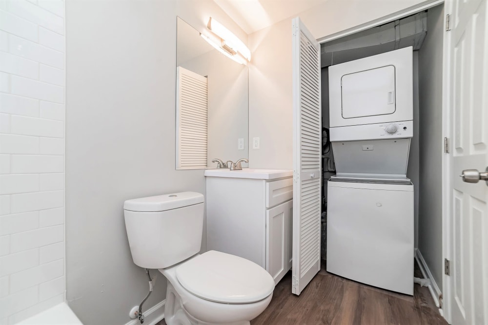 Bathroom at Beacon Pointe Apartments & Townhomes in Sparrows Point, Maryland