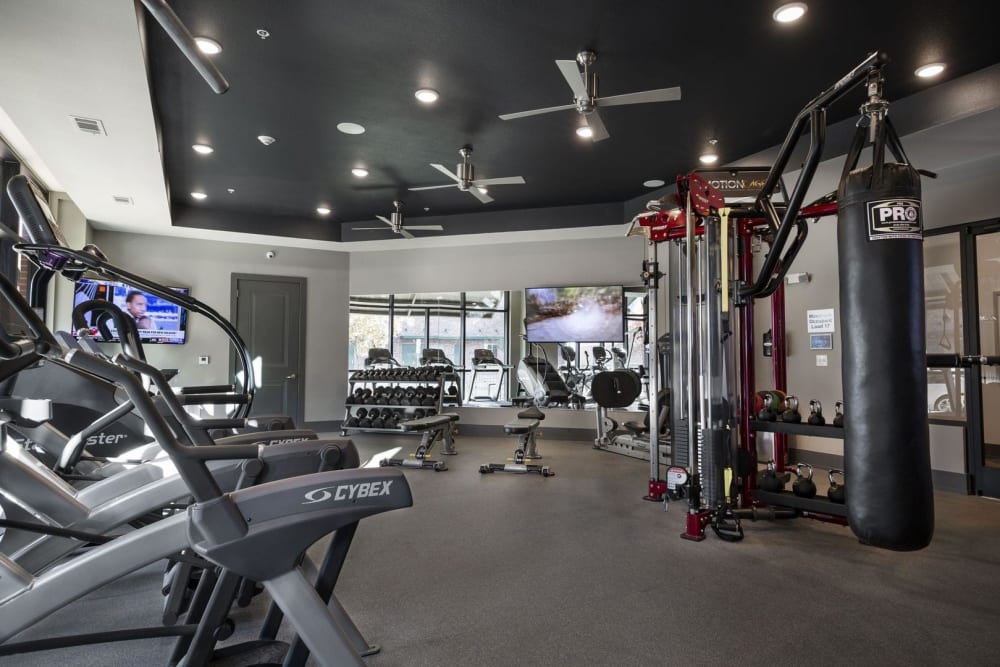 State-of-the-art fitness center at Steelyard in Oklahoma City, Oklahoma